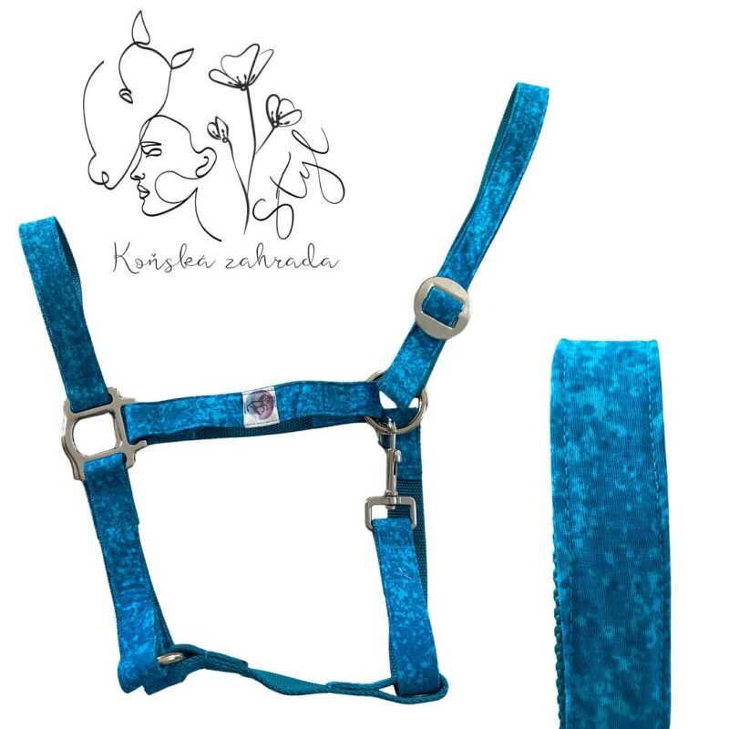 Nylonová ohlávka FULL Blue